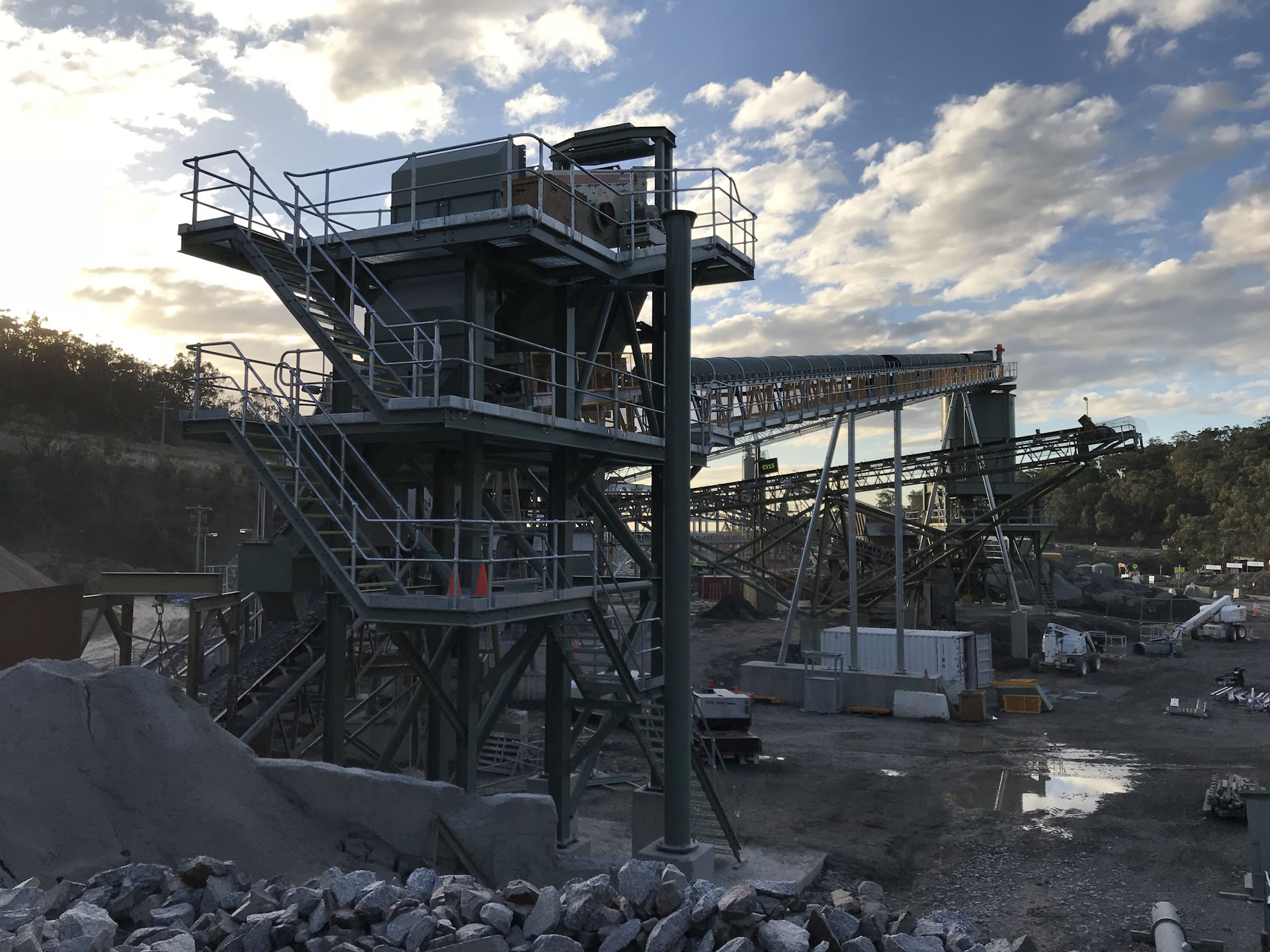 rubble, architecture, building, factory, bridge